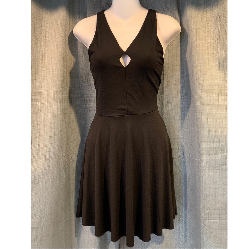Perfect Little Black Skater Dress